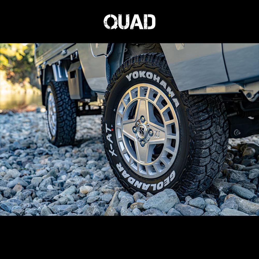 Amazon.co.jp: 4本セット MLJ XTREME-J QUAD 12×4.00B 4H 100 +43